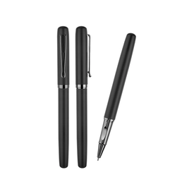 1253-R Siyah Metal Roller Kalem