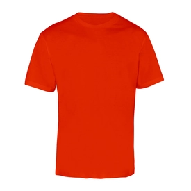 Bisiklet Yaka 1/30 Kompakt Penye Tişört Kırmızı