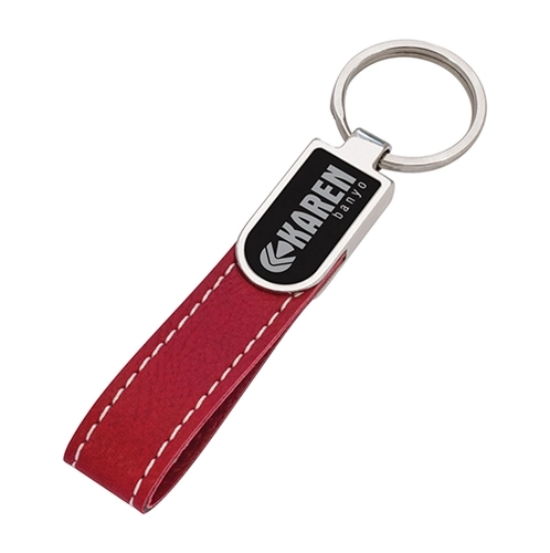 Deri-Metal Anahtarlık