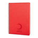PLEVNE KIRMIZI KARELİ TARİHSİZ SPİRALLİ DEFTER (20x28 CM)