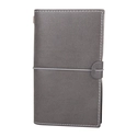 KUĞULU FÜME TARİHSİZ DEFTER (11,5X20 CM)