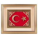GÖKTÜRK AYYILDIZ KABARTMALI TABLO