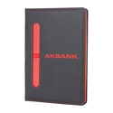 EYMİR KIRMIZI TARİHSİZ DEFTER (15x21 CM)
