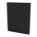 SEĞMENLER SİYAH KARELİ SPİRALLİ TARİHSİZ DEFTER (19X25 CM)