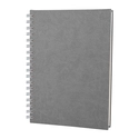 ALTINDAĞ GRİ KARELİ SPİRALLİ TARİHSİZ DEFTER (17X24 CM)
