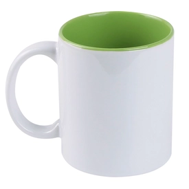 DURUSU YEŞİL SÜBLİMASYON KUPA