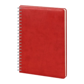 GİMAT KIRMIZI TARİHLİ SPİRALLİ GÜNLÜK AJANDA (20X28 CM)