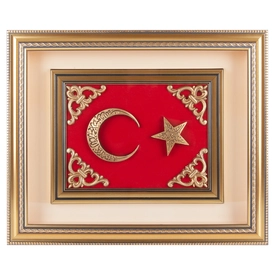 GÖKTÜRK AYYILDIZ KABARTMALI TABLO