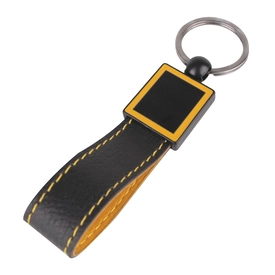 KAÇKAR SARI DERİ ANAHTARLIK