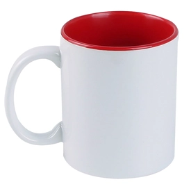 DURUSU KIRMIZI SÜBLİMASYON KUPA