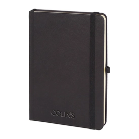 AKDERE SİYAH TARİHLİ AJANDA (15X21 CM)