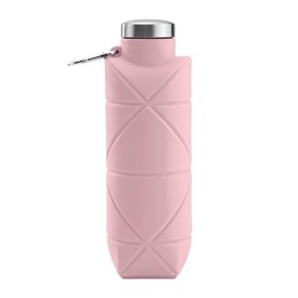 AYDENİZ PEMBE 700 ML KATLANABİLİR SİLİKON MATARA