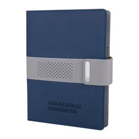 KALABA LACİVERT ORGANİZER AJANDA (18x21,5CM)