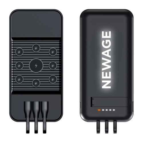 ÇİRİŞ 10.000 MAH SİYAH WIRELESS STANDLI POWERBANK