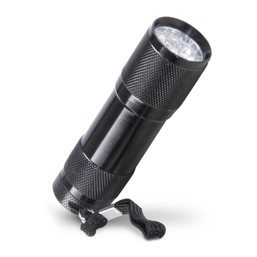 İSPİNOZ SİYAH 9 LED EL FENERİ