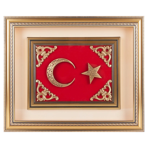 922301 GÖKTÜRK AYYILDIZ KABARTMALI TABLO