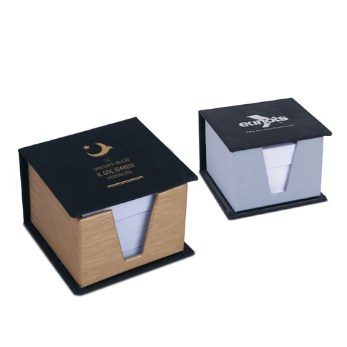 ALA-44 CİLTBEZİ SIVAMALI KUTULU KÜP BLOKNOT