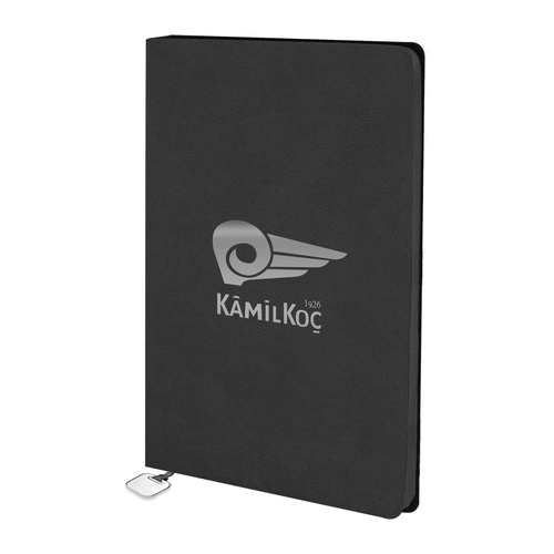 MALTEPE SİYAH TARİHSİZ DEFTER (13X21 CM)