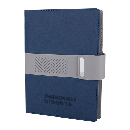 KALABA LACİVERT ORGANİZER AJANDA (18x21,5CM)